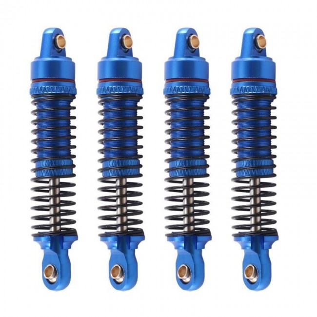 Alloy 52mm Oil Shock Set 9764 Traxxas 1/18 Trx-4m Crawler 97074 / 97054 Blue