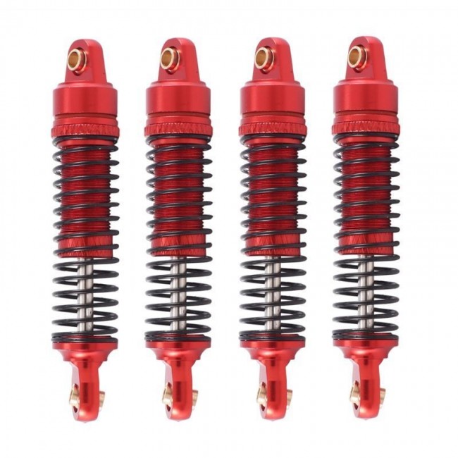 Alloy 52mm Oil Shock Set 9764 Traxxas 1/18 Trx-4m Crawler 97074 / 97054 Red