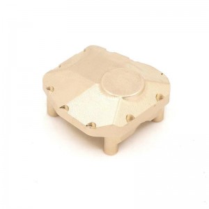 Brass Front / Rear Axle Cover Axi232063 For 1/10 Rc Axial Racing Scx10-ii Cralwer 90046 90047