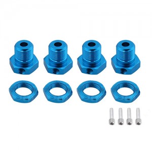 Aluminum 17mm Hex Wheel Hub Set 5533 For Traxxas Revo / Summit / Xo-1 / Drag Slash / Stampede / T-maxx