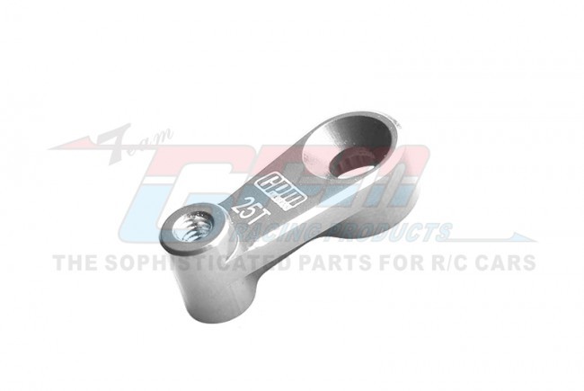 Gpm TRX4M025T Aluminum 7075-t6 Servo Horn 25t 9740 Traxxas 1/18 4wd Trx-4m Ford Bronco 97074-1 / Defender 97054-1 Silver