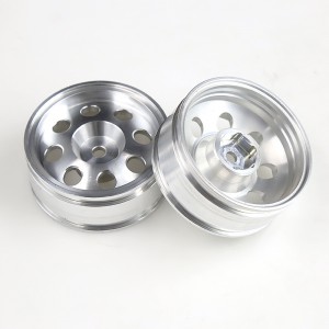 Aluminium Wheel Front / Rear Wheel Rim For 1/14 Rc Tamiya Tractor Truck