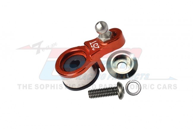 Gpm TRX4025TSN Aluminum 6061-t6 Servo Horn W. Built-in Spring For Locking Diff 5669 1/10 Traxxas Trx-4 Rc Crawler Orange