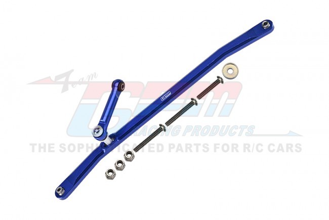 Gpm LMT161N Aluminum 6061-t6 Front Steering Tie Rods Los241030 Losi Rc 1/8 Lmt 4wd Solid Axle Monster Blue