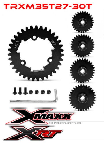 Steel Spur Gear - 35t M1.5 W/ Pinion Set 1/5 Traxxas Xrt / X-maxx 6s 8s Monster 35t W/ 27-30t