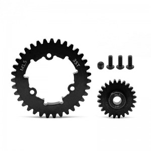 Steel Spur Gear - 35t M1.5 W/ Pinion Gear 1/5 Traxxas Xrt / X-maxx 6s 8s Monster