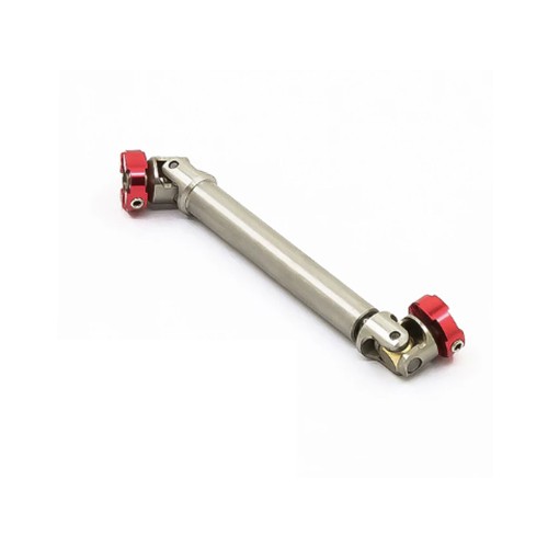Universal Stainless Steel Flange Head Transmission Shaft Cvd 1/14 Tamiya Rc Tractor Traxxas Trx-4 Axial Scx10 70-90mm