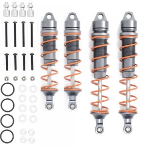 Aluminum Front & Rear Spring Dampers Set Arrma Rc 1/8 Kraton Outcast 6s Blx