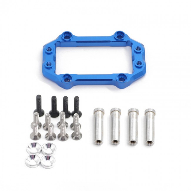 Aluminum Servo Mount Ar320193 Arrma Kraton Outcast  Talion Tactical Unit 6s Blx Blue