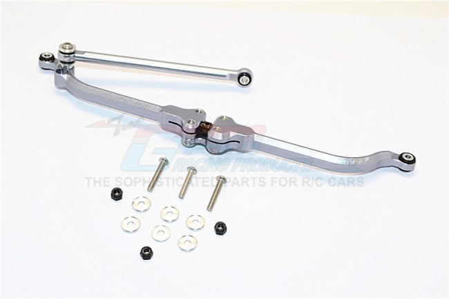 Gpm MJ160N Aluminium Adjustable Steering Link Axial Smt10 Gun Silver