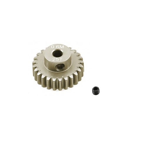 Steel 7075 Hard Coated M0.6 Pinion Gear Set 13 - 33t 3.175mm Holes 1/10 Tamiya Tt02 Xv02 Car 25t