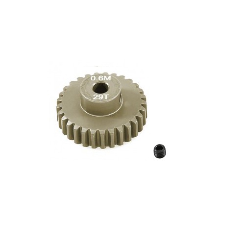 Steel 7075 Hard Coated M0.6 Pinion Gear Set 13 - 33t 3.175mm Holes 1/10 Tamiya Tt02 Xv02 Car 29t