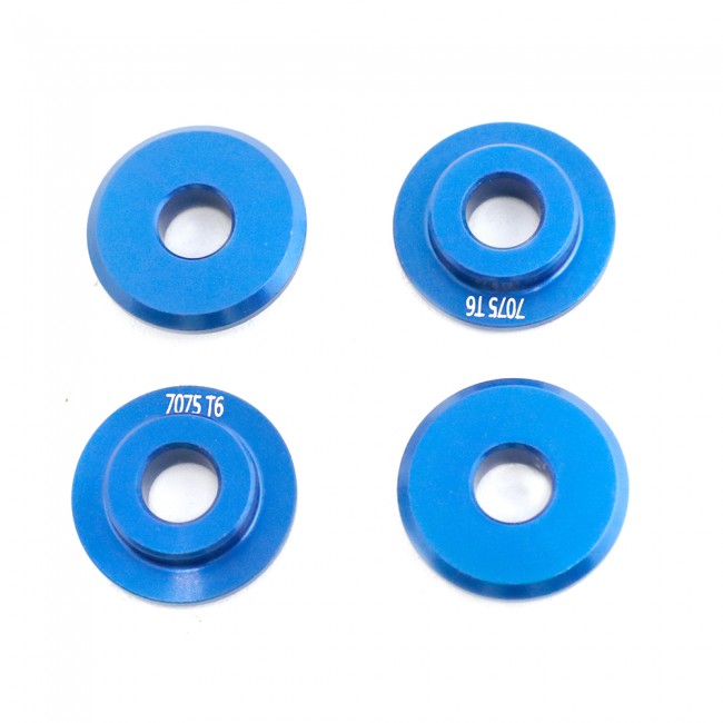 Aluminium 7075 Wheel Hex Shim Pad 12mm For Traxxas 1/7 Rc Unlimited Desert Racer Pro-scale 4x4 85076-4 Blue