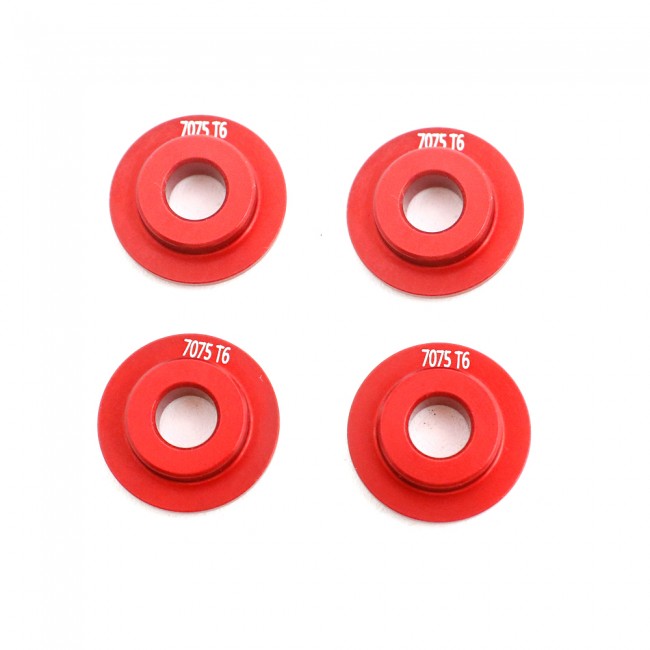 Aluminium 7075 Wheel Hex Shim Pad 12mm For Traxxas 1/7 Rc Unlimited Desert Racer Pro-scale 4x4 85076-4 Red