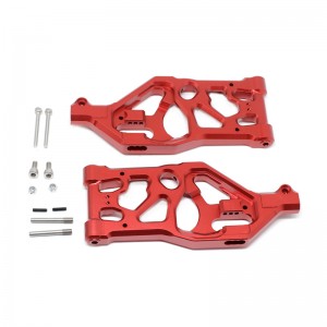 Aluminum Front Lower Suspension Arm Ara330589 1/5 Arrma Rc 4wd Kraton / Outcast 8s Blx Monster