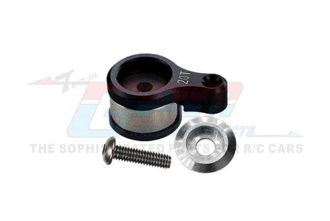 Gpm LM020TSHN Aluminum 6061-t6 20t Servo Horn W. Built-in Spring Los211012 Losi 1/18 2wd Mini-t 2.0 Stadium Truck-los01015 Black