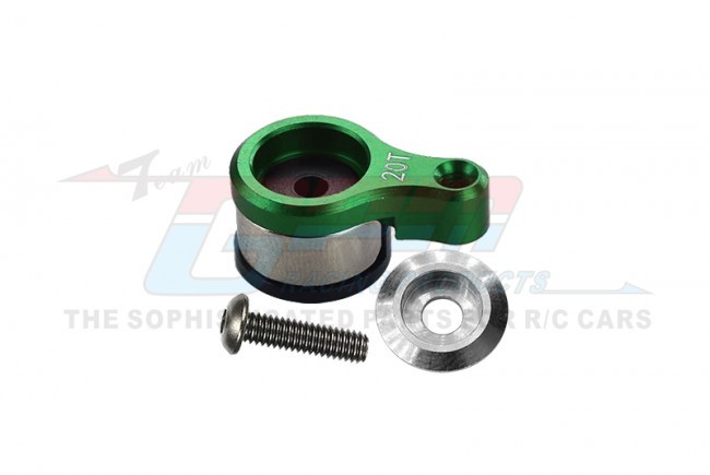 Gpm LM020TSHN Aluminum 6061-t6 20t Servo Horn W. Built-in Spring Los211012 Losi 1/18 2wd Mini-t 2.0 Stadium Truck-los01015 Green