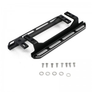 Aluminium Skid Side Pedal  Rock Sliders For 1/10 Rc Traxxas Trx-4 Ford Bronco Trail Crawler 82046-4