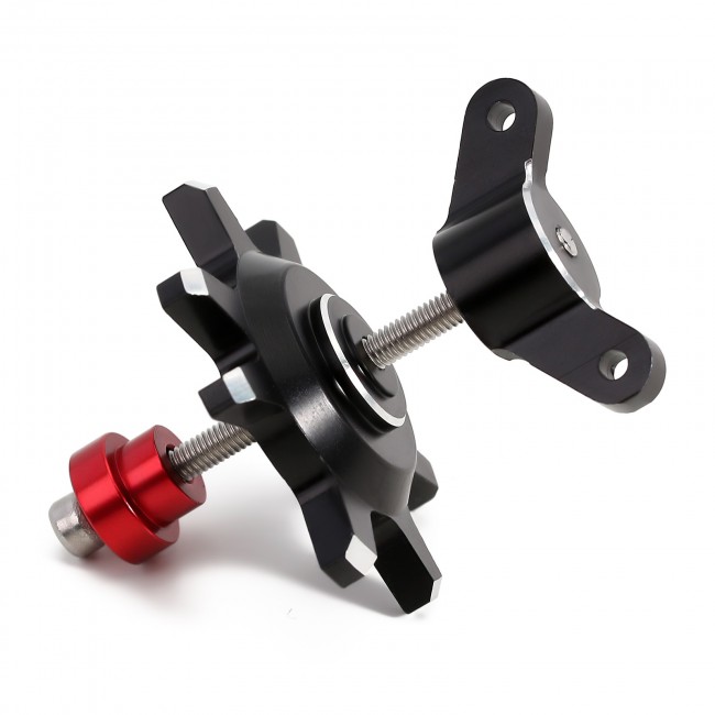 Aluminium Wheel 1.9 /  2.2 Inch Beadlock Wheel Assembly Disassembly Auxiliary Tool For 1/10 Rc Crawler Car Black