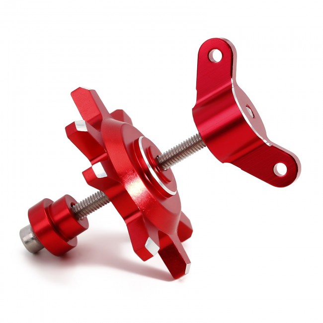 Aluminium Wheel 1.9 /  2.2 Inch Beadlock Wheel Assembly Disassembly Auxiliary Tool For 1/10 Rc Crawler Car Red
