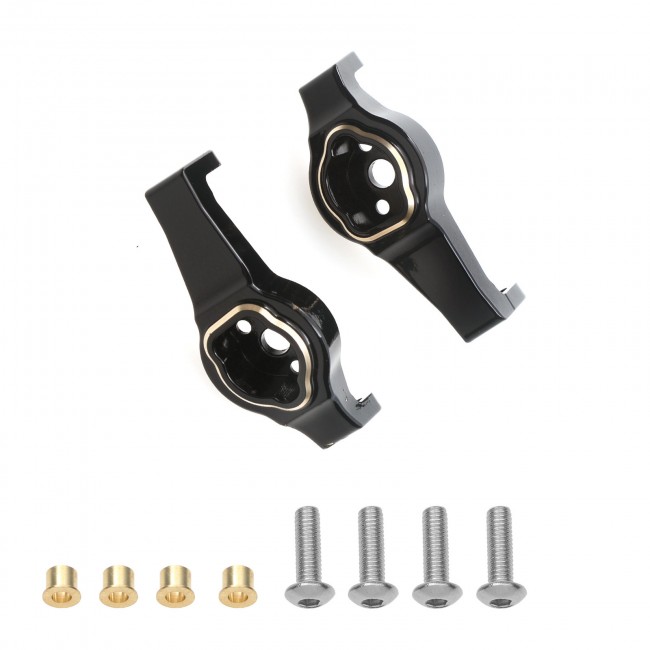 Brass Counterweight Front Caster Block Portal Drive 8232 For Rc Traxxas Trx-4 Trx-6 Crawler 