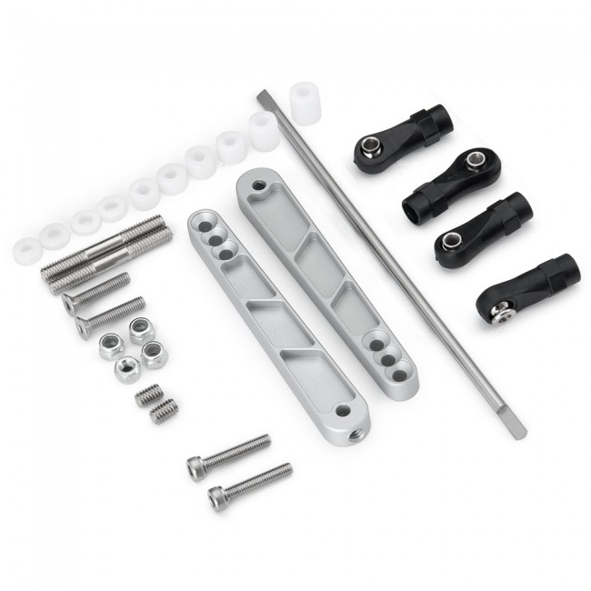Aluminum Anti-rod Sway Bar Set For 1/10 Rc Axial Racing Wraith RR10 Truck Silver