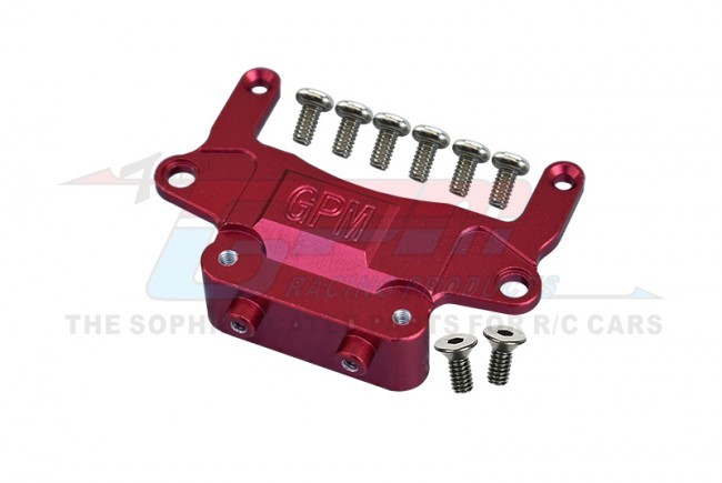 Gpm MZA013N Aluminium Rear Gear Box Lower Tray Kyosho Mini-z Awd Ma-020 Red