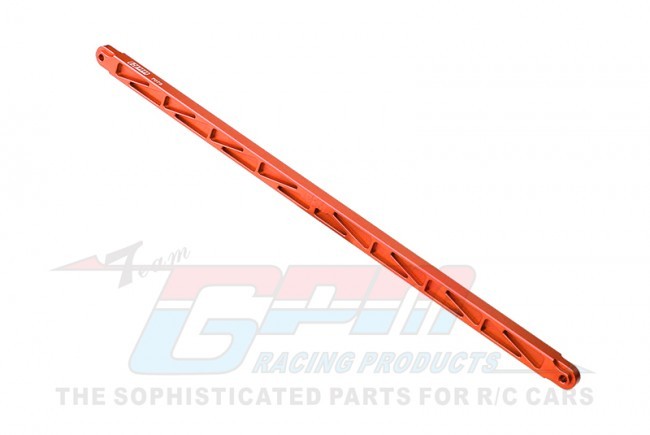 Gpm MAF025N Aluminum 7075-t6 Chassis Brace Ara320502 Arrma 1/7 4wd Limitless V2 / Infraction Bash Truck Orange