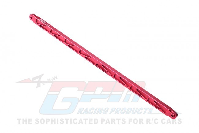 Gpm MAF025N Aluminum 7075-t6 Chassis Brace Ara320502 Arrma 1/7 4wd Limitless V2 / Infraction Bash Truck Red