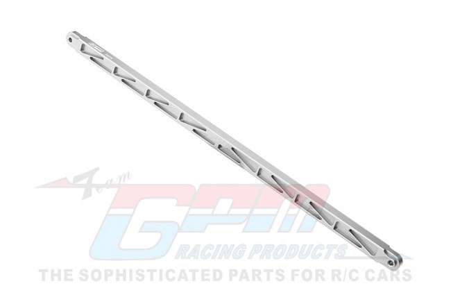 Gpm MAF025N Aluminum 7075-t6 Chassis Brace Ara320502 Arrma 1/7 4wd Limitless V2 / Infraction Bash Truck Silver