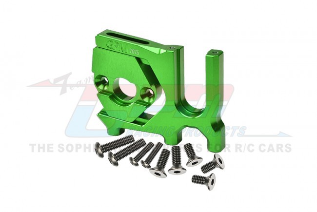 Gpm MAK018N Aluminum 7075-t6 Sliding Motor Mount Ara320468 Arrma Rc Kraton Outcast Limitless Infraction 6s Green