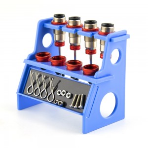 Light Weight Design 1/8 1/10 Rc Damper Pits Stand With Magnetic Rc Onroad Offroad Car