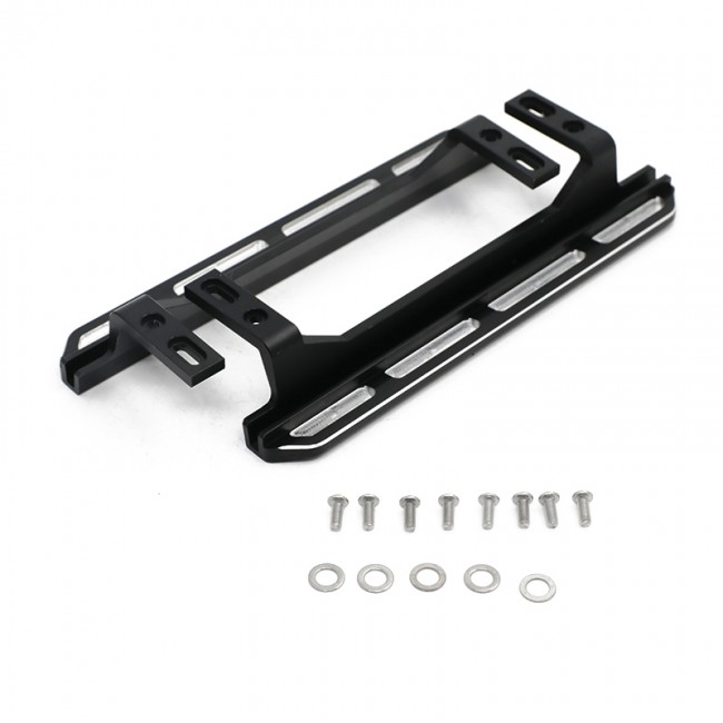 Aluminum Sliders Side Pedal 8219 For 1/10 Rc Traxxas Trx4 2021 Ford Bronco 92076-4 Black