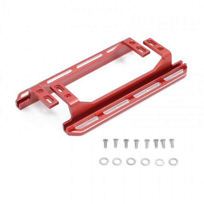 Aluminum Sliders Side Pedal 8219 For 1/10 Rc Traxxas Trx4 2021 Ford Bronco 92076-4 Red