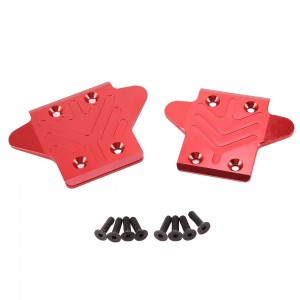 Aluminum Front And Rear Chassis Protective Skid Plate Arrma 1/8 Rc Kraton 6s Blx