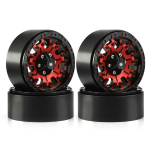 Aluminum 1.9 Inch 56mm X 26mm Metal Beadlock Wheel Hub Wheel For 1/10 Rc Axial Scx10 Ii Iii Traxxas Trx-4 Crawler