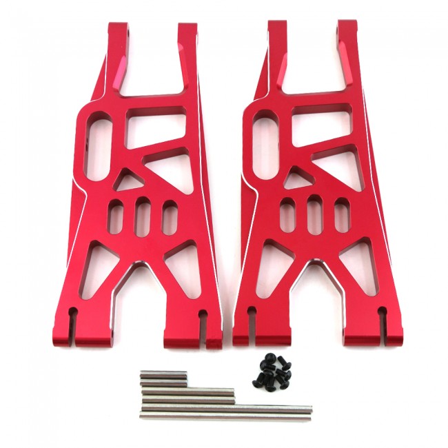 Aluminum Front / Rear Lower Suspension Arm 7731 1/5 Traxxas Rc X-maxx Monster Red