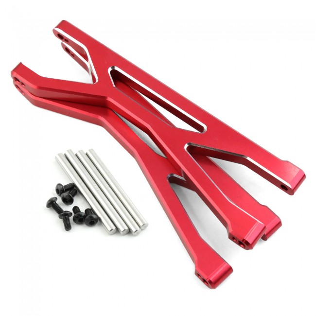 Aluminum Front / Rear Upper Suspension Arm 7729 1/5 Traxxas Rc X-maxx Monster Red