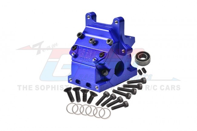 Gpm MAK012N Aluminum 7075-t6 Front/rear Gear Box Ar310854 Arrma Kraton Talion Senton Outcast Talion 6s Blx Blue