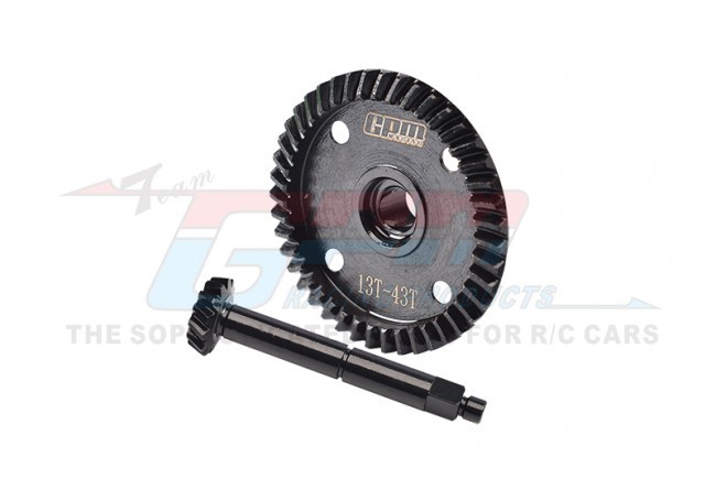 Gpm LMT1201S Medium Carbon Steel Transmission Gear Set 13t / 43t Los242040 Los242043 Losi 1/8 Lmt 4wd Solid Axle Monster 