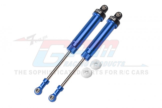 Gpm HR140RX Aluminium Rear Internal Dampers 140mm Losi 1/10 4wd Hammer Rey U4 Rock Racer Los03030 Blue