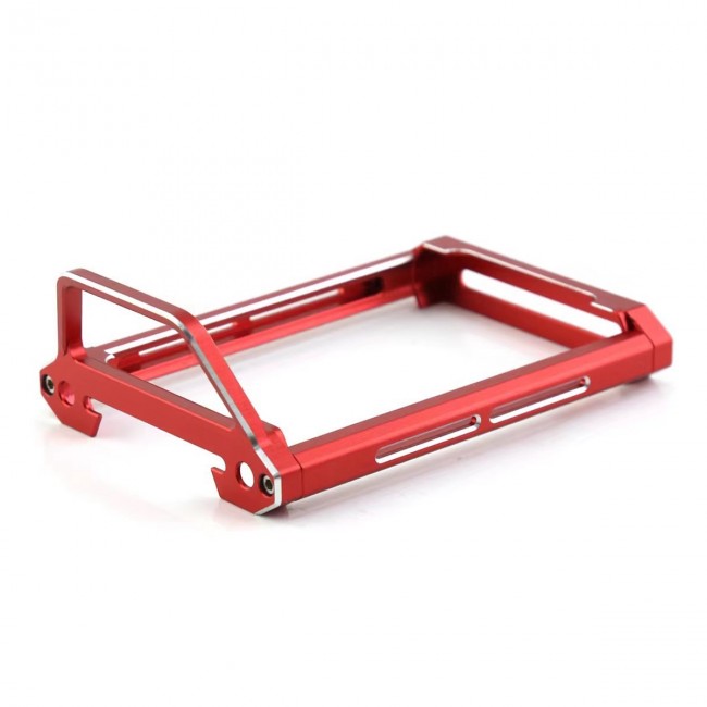 Aluminum Transmitter Tx Protector Frame  For Flysky Noble Nb4 / Nb4 Pro Rc Transmitter Red