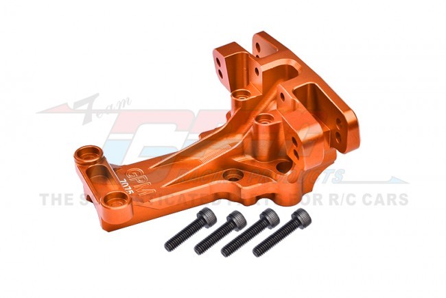 Gpm XRT012 Aluminum 7075 Front Upper Bulkhead 7727x Traxxas 1/6 4wd Xrt 8s / 1/5 X-maxx 6s 8s Monster Orange