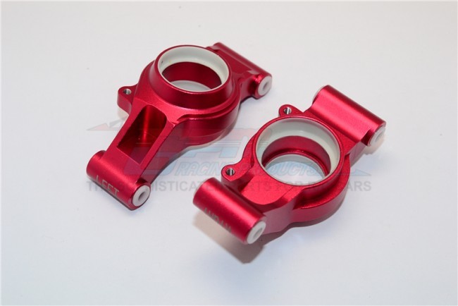 Gpm TXM022N Aluminum Rear Knuckle Arms With Collars For 6s Traxxas Xmaxx 6s Red