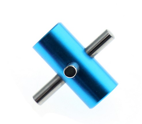 Aluminum Fixed Diff Lock Spool Shaft For 1/10 Tamiya Tt-02 Tt02d 1/10 Rc Touring Car Blue