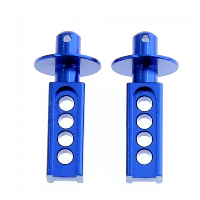 Aluminium Front Body Mount Post 7015 For 1/16 Traxxas Rc Mini Slash E-revo Summit Truck Blue