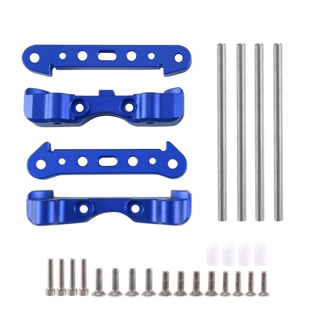 Aluminum Front And Rear Lower Suspension Mount Arm ARA330555 1/5 Rc Arrma Kraton Outcast 8s Blx Blue