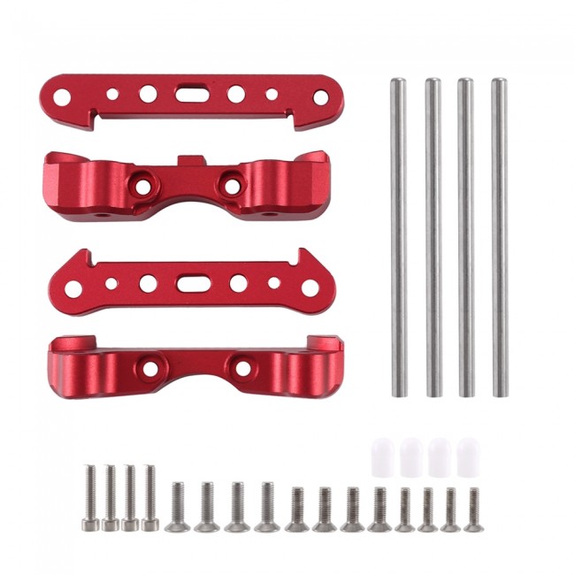 Aluminum Front And Rear Lower Suspension Mount Arm ARA330555 1/5 Rc Arrma Kraton Outcast 8s Blx Red