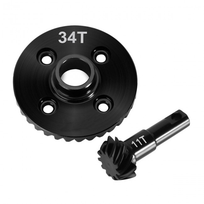 Steel Diff Spiral Pinion Ring Gear 8279 1/10 Rc Traxxas Trx-4 Trx-6 Crawler Standard Gear 11t / 34t