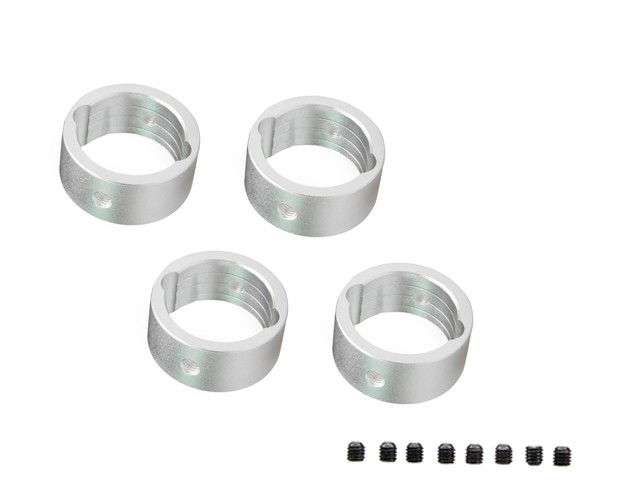 Aluminum Drive Cup 17mm Sleeves Ring 1/5 Traxxas X-maxx 6s 8s 1/6 Xrt 8s Silver